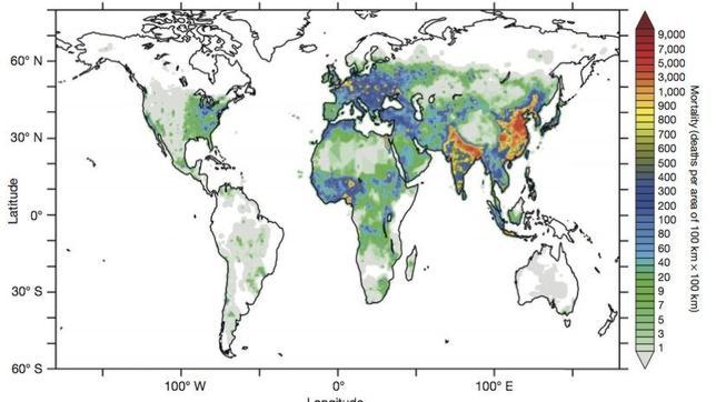 Más de 3 millones de muertes prematuras al año en el mundo por aire contaminado