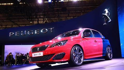 Peugeot 308 Racing Cup, estrella de Peugeot en Frankfurt