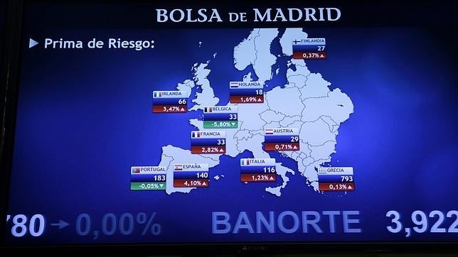 España emite 4.813 millones en bonos y obligaciones con ligeras subidas de los intereses