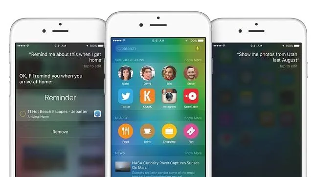 Usuarios de dispositivos Apple denuncian fallos tras actualizar a iOS 9