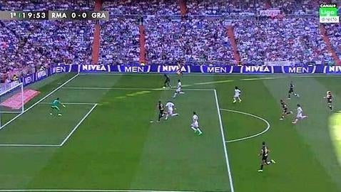Gol anulado al Granada