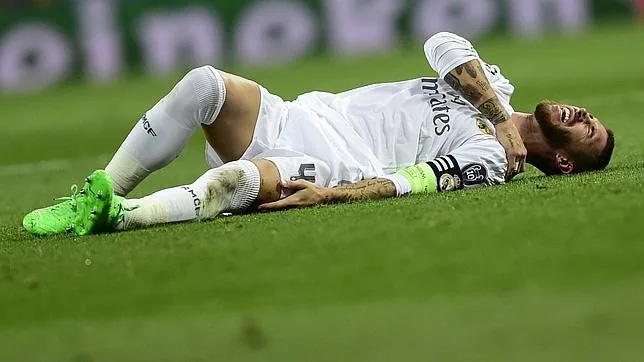 Sergio Ramos, una de las bajas en el Real Madrid