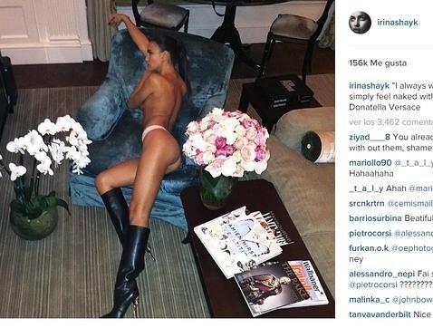 Instagram/ La fotografía que publicó Irina Shayk