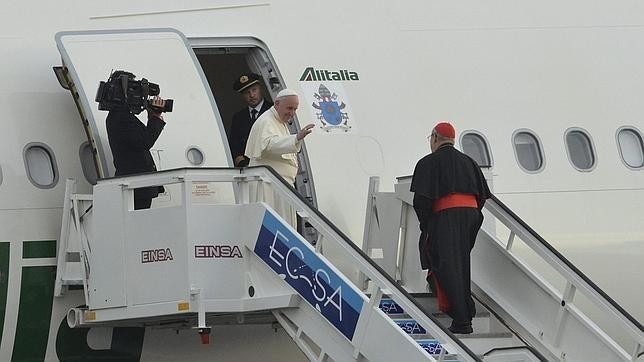 El Papa Francisco ya está en Holguín