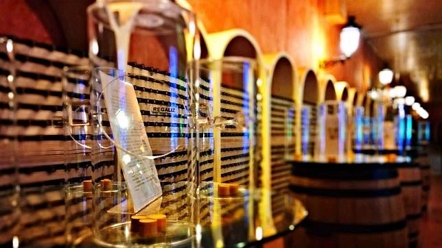 Sala de catas de Finca la Estacada