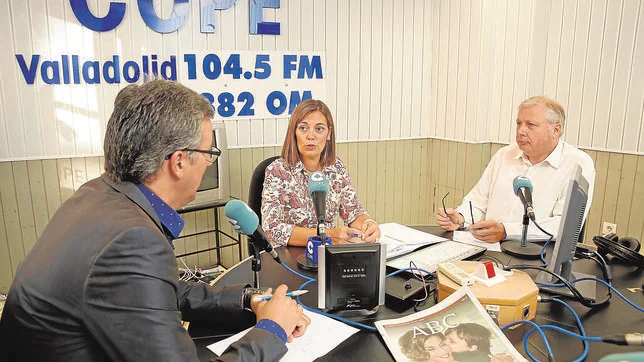 Marcos, durante la entrevista de ayer en la tertulia Cope-ABC entre José Luis Martín y Luís Jaramillo