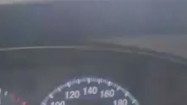 Imputado un joven tras difundir un vídeo conduciendo a 200 km/h en un tramo de 90