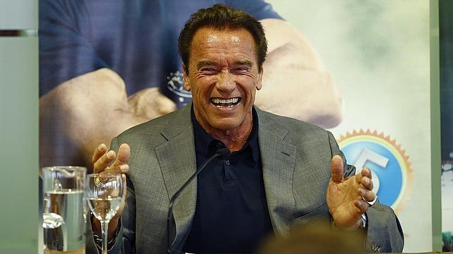 Arnold Schwarzenegger en la presentación de la quinta edición del «Arnold Classic Europe»