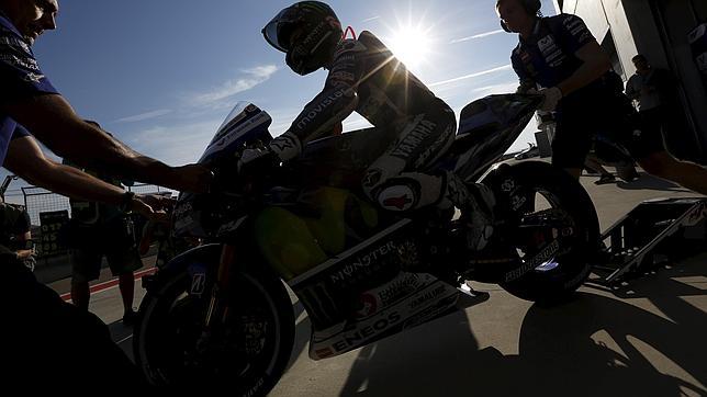 Lorenzo, Rossi y el sol