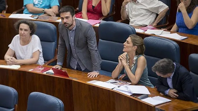 Ramón Espinar, diputado madrileño y señador de Podemos