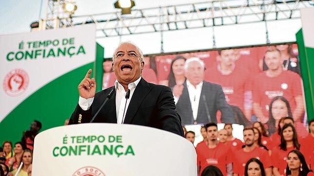 António Costa, líder del PS