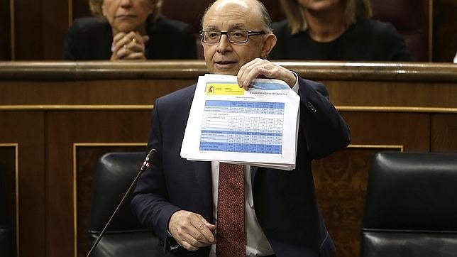 El ministro de Hacienda, Cristóbal Montoro