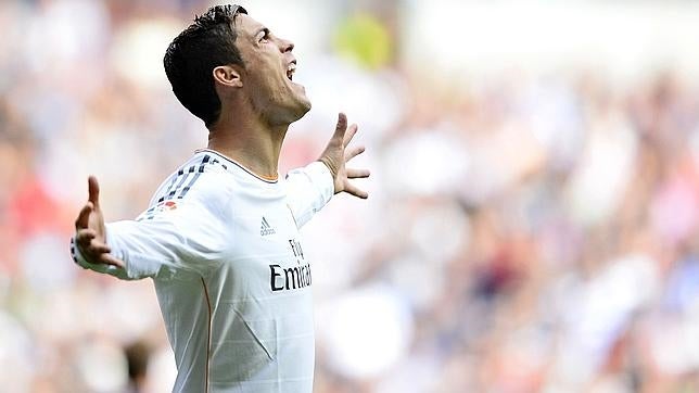 Cristiano celebra un gol