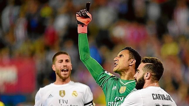 Keylor siempre se acuerda de Dios