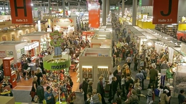 Una vista de archivo de la Feria de Fráncfort, una de las más importantes del mundo