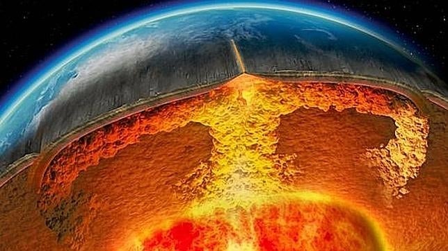 El núcleo interno de la Tierra se formó hace más de mil millones de años