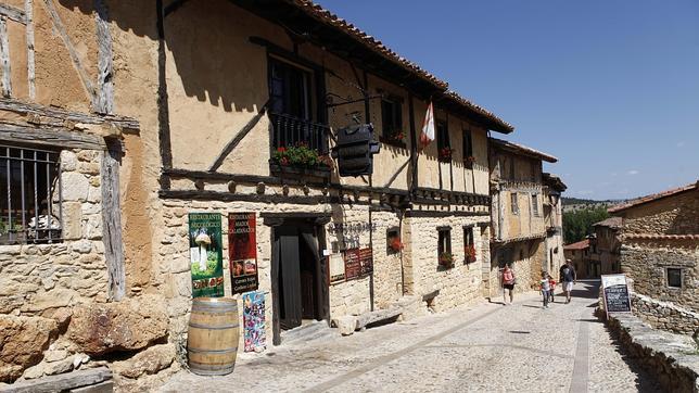 Una de las calles de Calatañazor