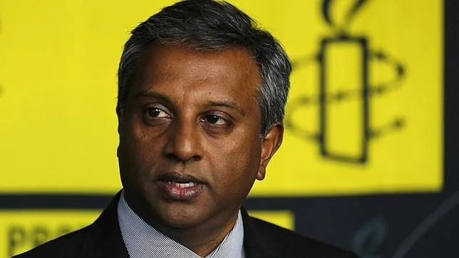 el secretario general de Amnistía Internacional, Salil Shetty