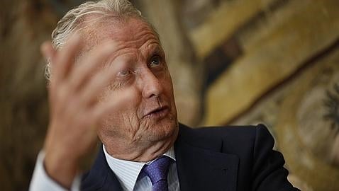 Morenés en un momento de la entrevista / JOSÉ RAMÓN LADRA