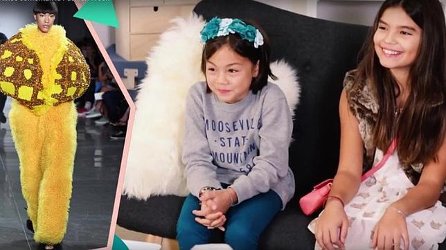 Los niños opinan sobre los looks más extravagantes vistos en las pasarelas