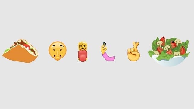 «Selfie», kebab, embarazada o brindis: candidatos a emoticonos 2016