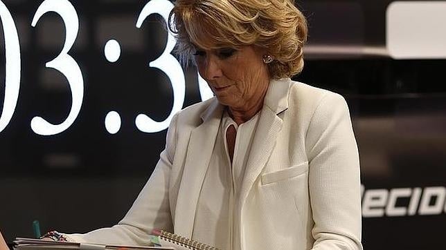 Aguirre: «Me equivoqué y me empeñé en debatir uno a uno con todos los partidos»