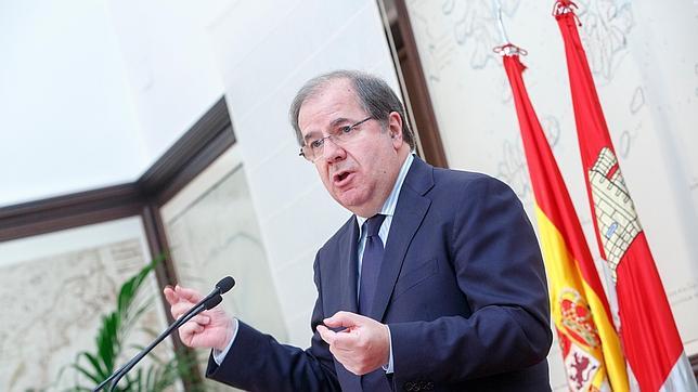 Herrera, en la presentación de los Presupuestos de Castilla y León para 2016
