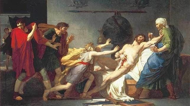 El romano fanático que prefirió arrancarse las entrañas antes que rendirse a Julio César