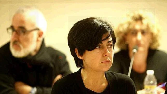 Rosario Porto en una imagen tomada durante el juicio que se celebra en Santiago