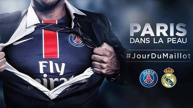 París, vestido del PSG para tumbar al Real Madrid