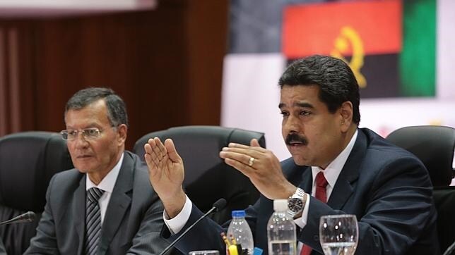 Nicolás Maduro durante la reunión de la OPEP en septiembre