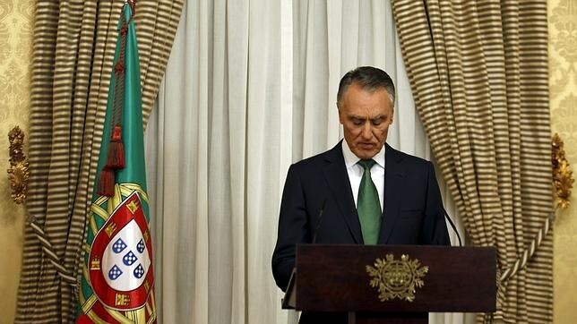 El presidente de Portugal, Aníbal Cavaco Silva, quien tiene que elegir el nuevo gobierno