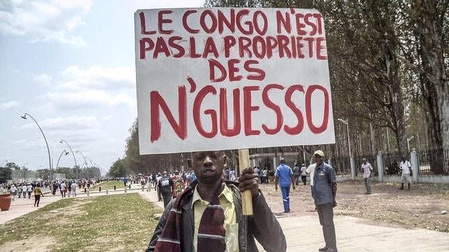 Crecen las protestas en la República del Congo ante un tercer mandato de Nguesso