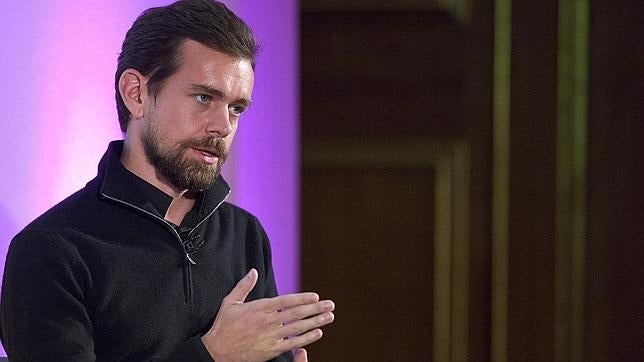 Jack Dorsey, consejero delegado de Twitter, durante una intevención