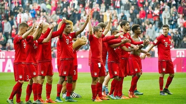 La macrofiesta del Bayern Múnich