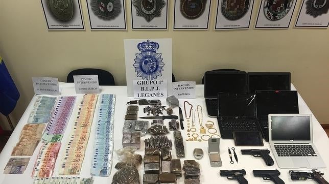 Cae la mayor red criminal de venta de droga en bares en Leganés