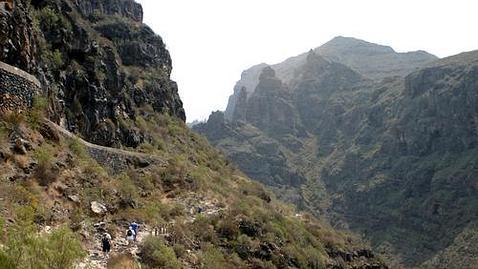 Una mujer muerta por un desprendimiento en el Barranco del Infierno, en Tenerife