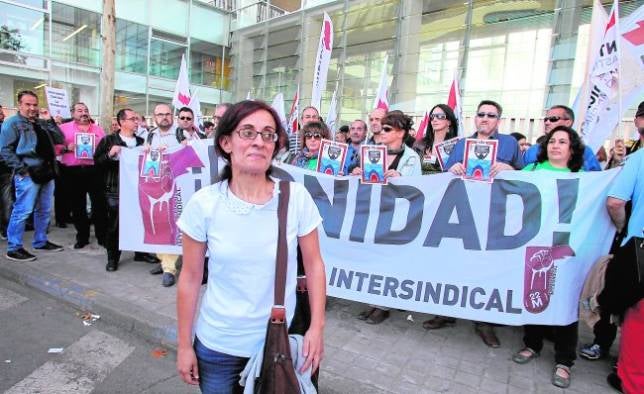 La Fiscalía pide una multa de 750 euros para la sindicalista juzgada por desobediencia