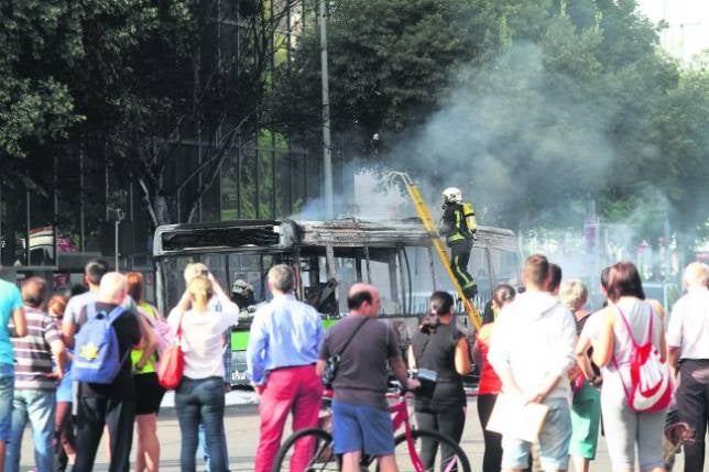 Aucorsa ganó un 1% de pasajeros el mes del incendio del autobús