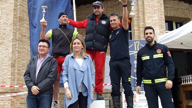 Iván Ivanov y Beatriz Olivares, ganadores de la Carrera Nacional de Bomberos