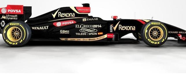 La escudería Lotus llevará el logo del Greco gratis en homenaje al pintor