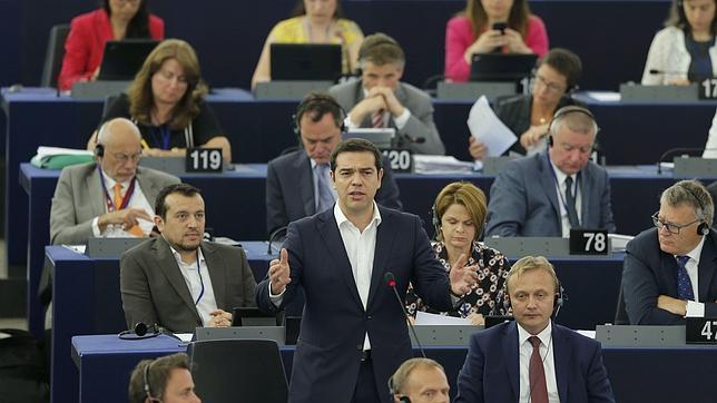 Alexis Tsipras, este miércoles en Bruselas