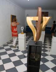 Inaugurada la exposición de esculturas del jerezano Candón