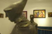 La exposición recoge obras de variada modalidad y técnica