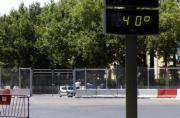 En la «cumbre» de los 40 grados