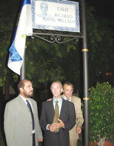 Ricardo Naval ha recibido un emotivo homenaje en Chipiona