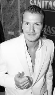 Beckham rodará un spot publicitario en Sevilla