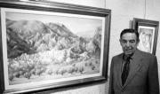 El mundo artístico de Almería despide al pintor Miguel Cantón Checa
