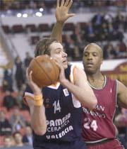 El Caja se impone (86-76) al Pamesa y entra en&nbsp;semifinales de la Copa