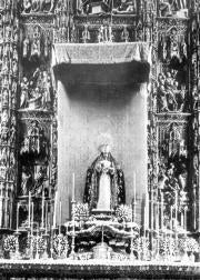 La infanta Isabel Alfonsa, testigo de la coronación canónica